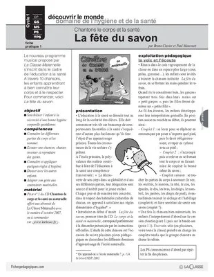 Chantons le corps et la santé (1)
