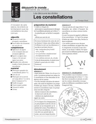 Léa découvre les étoiles (2) / Constellations