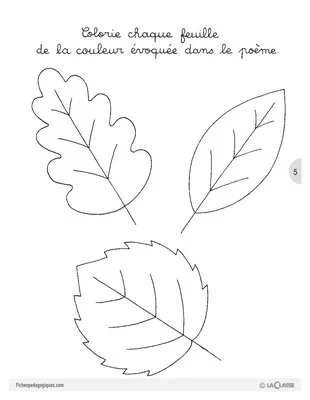 Léa à l'école / Les feuilles d'automne