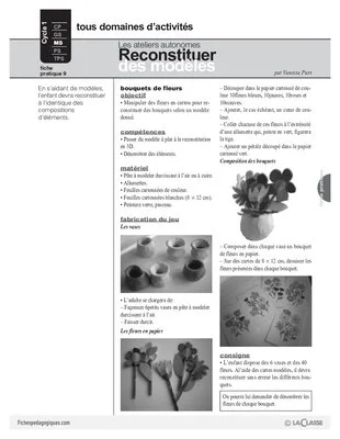 Ateliers autonomes (9) / Modèles
