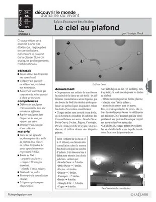 Léa découvre les étoiles (3) / Le ciel au plafond