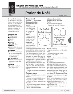 Parler de Noël