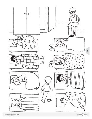 Léa à l'école / La sieste