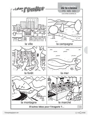 Imagerie: Les sorties scolaires (1)