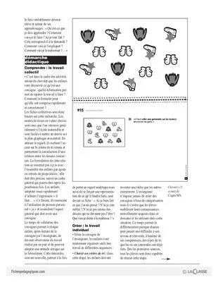 Travailler sur la consigne
