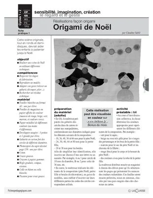 Origami (1) / Origami de Noël