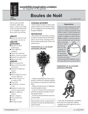 Boules de Noël