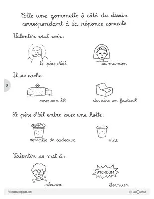 Léa à l'école / Le Noël de Valentin