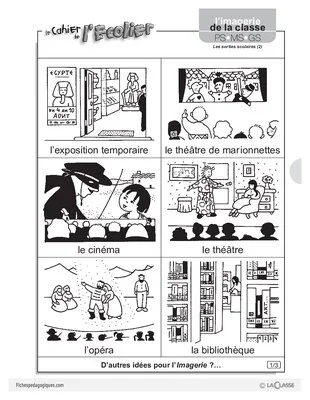 Imagerie: Les sorties scolaires (2)