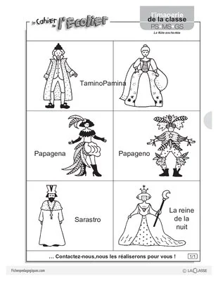 Imagerie: La flûte enchantée