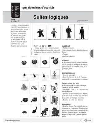 Ateliers autonomes (11) / Suite logique