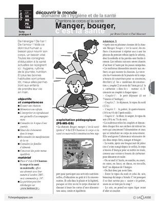 Chantons le corps et la santé (4)