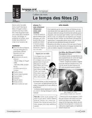 Colliers de mots (4) / Le temps des fêtes (2)