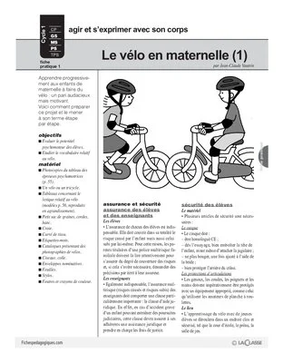 Le vélo en maternelle (1)