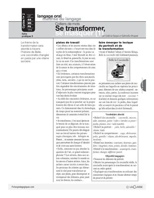 Colliers de mots (5) / Se transformer, se masquer (1)