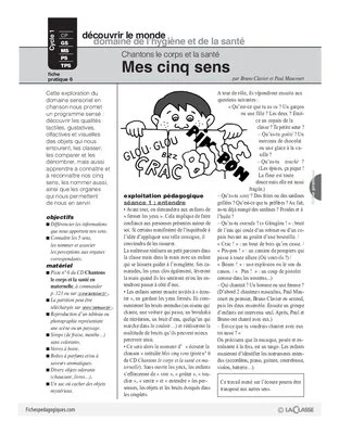 Chantons le corps et la santé (6)