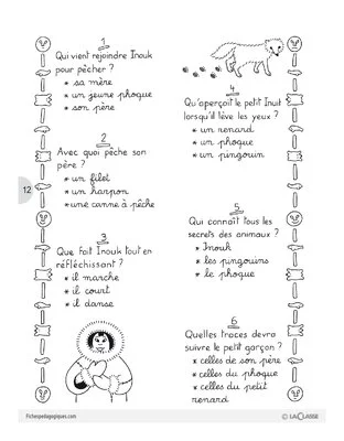 Inouk le petit Inuit (2) / Lecture suivie