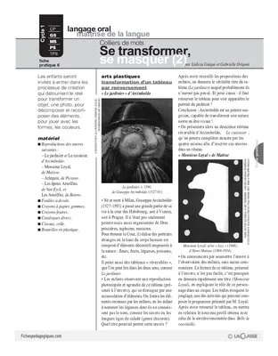 Colliers de mots (6) / Se transformer, se masquer (2)