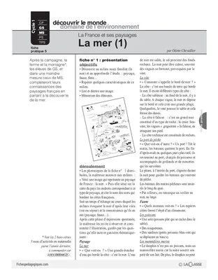 La France et ses paysages / La mer (1)
