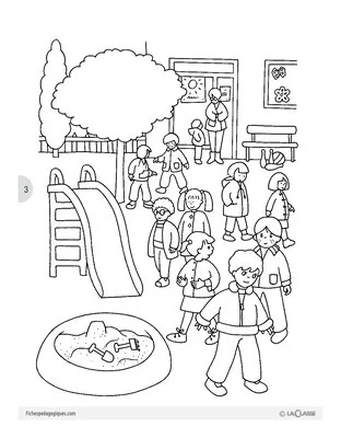 Léa à l'école / La récréation