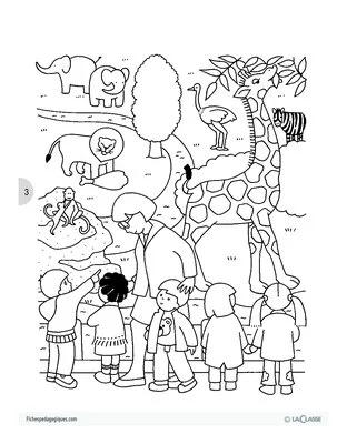 Léa à l'école / Le zoo