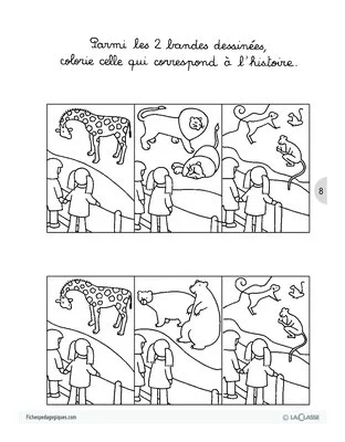 Léa à l'école / Le zoo