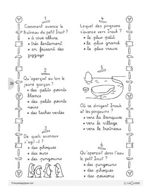 Inouk le petit Inuit (5) / Lecture suivie