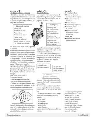 Cajolicomptines (20) / Le poisson