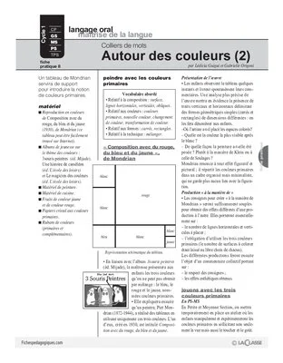 Colliers de mots (8) / Autour des couleurs (2)