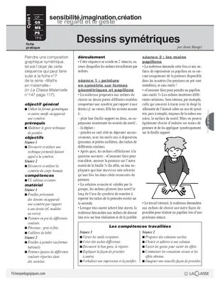 Dessins symétriques