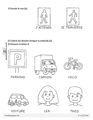 La journée de Léa : Léa rentre à l'école