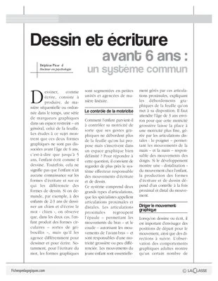 Le dessin d'enfant