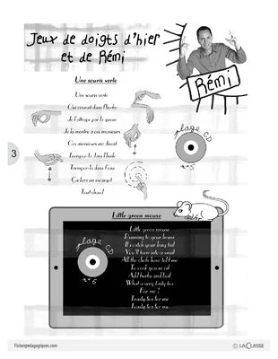 Comptines 1 à 5