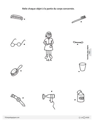 La toilette de Léa