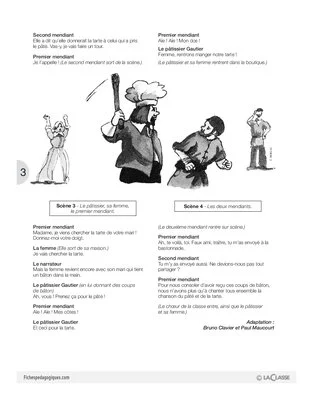 Le pâté et la tarte (Théâtre)