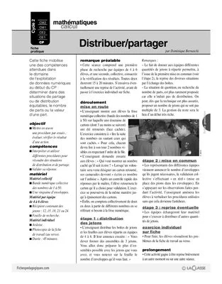 Distribuer / Partager