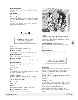 Monsieur Jourdain, le bourgeois gentilhomme (Cycle 3)