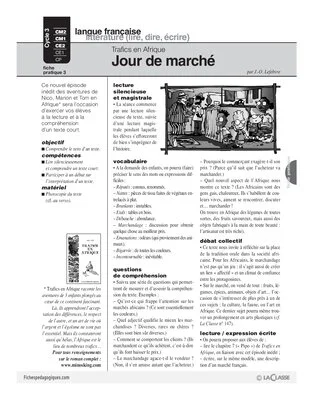 Trafics en Afrique (3) / Jour de marché