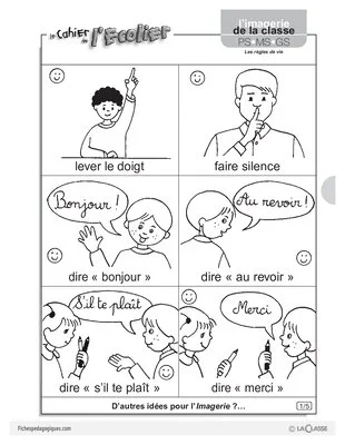 Imagerie: les règles de vie
