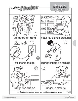 Imagerie: les règles de vie