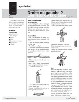 Les jeux de la classe