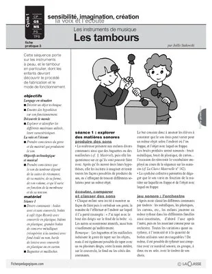 Les tambours