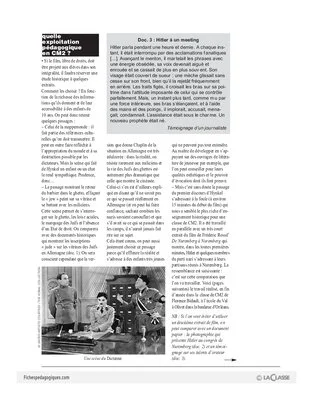 Le dictateur, une étude historique au CM2