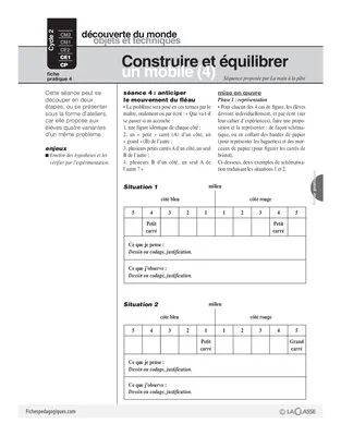Construire et équilibrer un mobile (4)