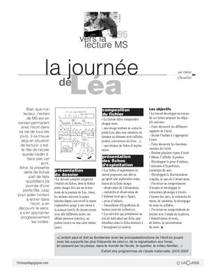 Léa au supermarché