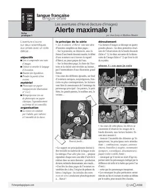 Les aventures d'Hervé (1) / Alerte Maximale !