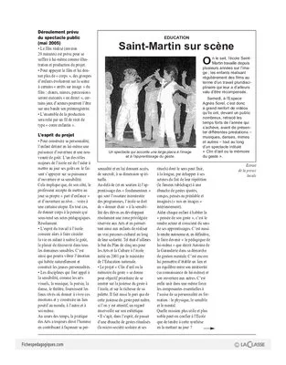 Un exemple de projet d'école (Cycle 2)
