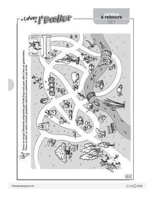Contes à rebours (1) / Le Petit loup noir
