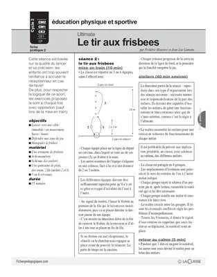Ultimate (2) / Le tir aux frisbees