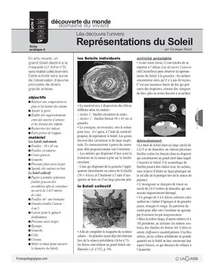 Léa découvre l'univers (4) / Représentations du Soleil